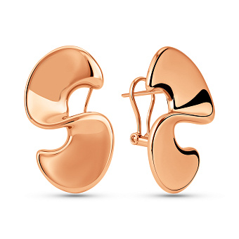 Серьги из красного золота (арт. 111408)