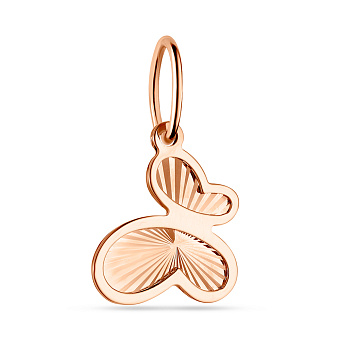 Фото Золота підвіска Метелик (арт. 423892)