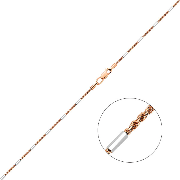 Цепочка золотая плетения Жгут фантазийный (арт. ц3019806р) – изображение 1