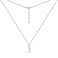 Серебряное колье "Ключик"  без камней (арт. 7507/1453) – изображение 2