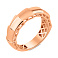 Кольцо из красного золота без камней (арт. 156624м) – изображение 1