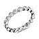 Серебряное кольцо с дорожкой из фианитов (арт. 7501/6977) – изображение 1