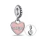 Двусторонний серебряный шарм Сердце (арт. 7903/П5Р/7000) – изображение 1