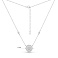 Серебряное колье с фианитами (арт. 7507/2586) – изображение 3