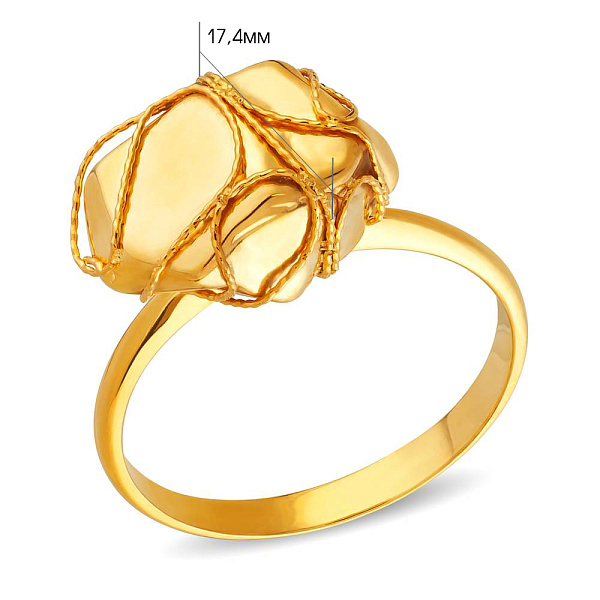 Золотое кольцо Francelli (арт. 154862ж) – изображение 3