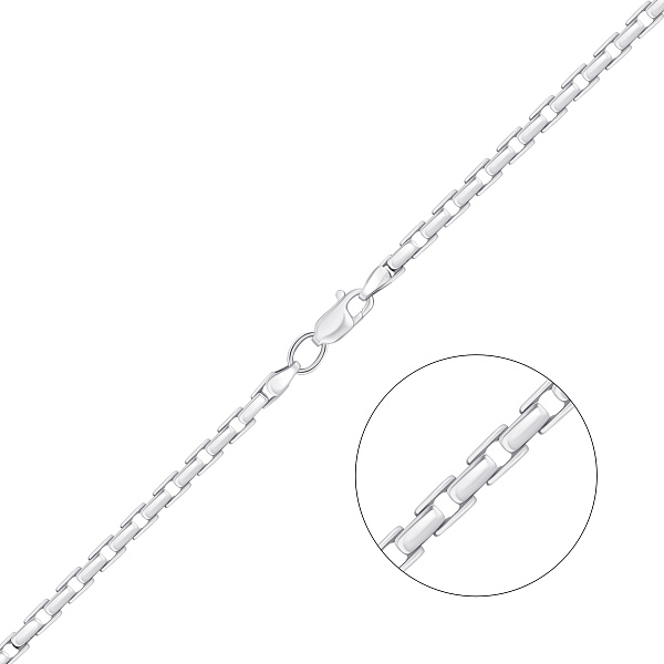 Серебряная цепочка с чернением (арт. 0307030ч) – изображение 1