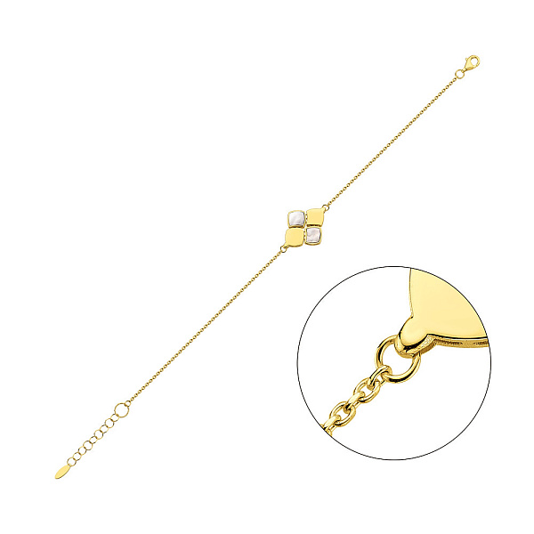 Браслет Francelli из желтого золота (арт. 326819жп) – изображение 1