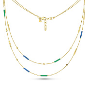 Золотое колье Francelli (арт. 352581жзс)