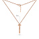 Колье из красного золота Гвоздь (арт. 352371) – изображение 4