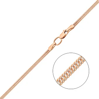 Цепочка из красного золота плетения Ромб (арт. 303002)