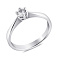 Серебряное кольцо с фианитом (арт. 7501/6679/1) – изображение 1