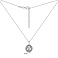 Серебряное колье с фианитами (арт. 7507/2125) – изображение 3