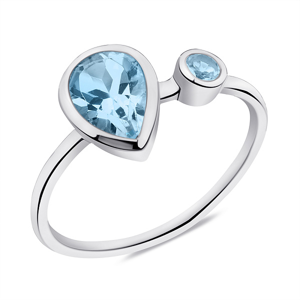 Кольцо из серебра с альпинитами (арт. 7501/6390аг) – изображение 1