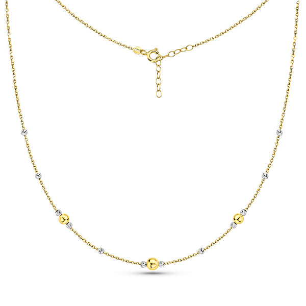 Колье из желтого и белого золота (арт. 352604жб) – изображение 2