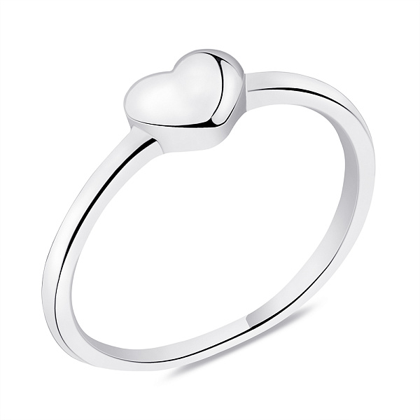 Кольцо из серебра Сердце (арт. 7501/6361) – изображение 1