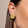 Серьги из желтого золота Francelli (арт. 1091327ж) – изображение 2
