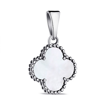 Срібний підвіс з перламутром (арт. 7503/1980п/15п)