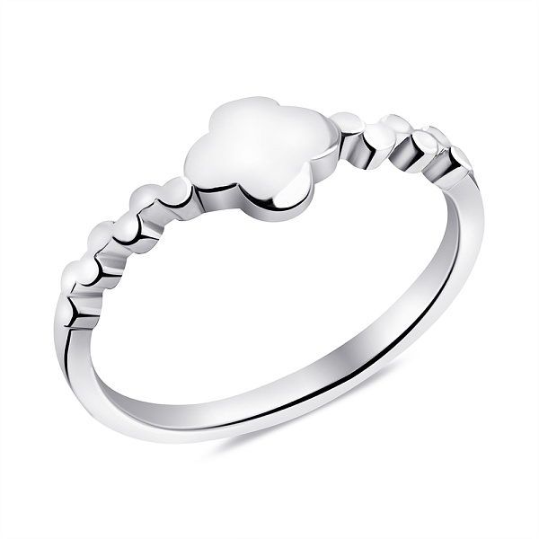 Серебряное кольцо Клевер (арт. 7501/6808) – изображение 1