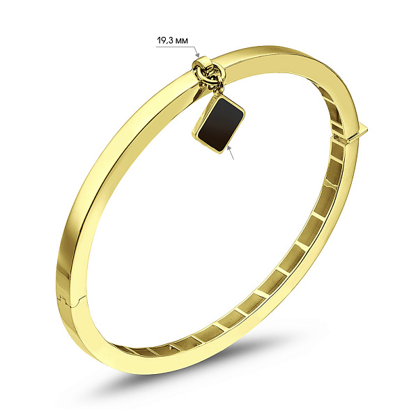 Золотой браслет с эмалью (арт. 325284жеч) – изображение 2