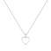 Серебряное колье без камней (арт. 7507/2520) – изображение 1