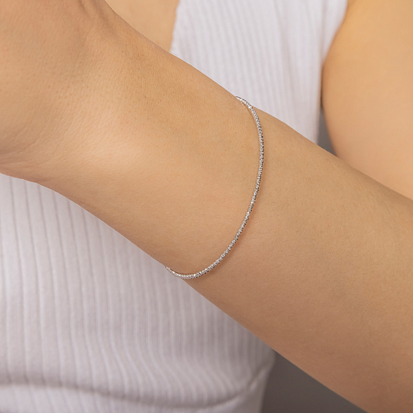 Золотой тонкий браслет (арт. 3261470б) – изображение 2