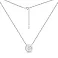 Срібне кольє з фіанітами (арт. 7507/1756) – зображення 2