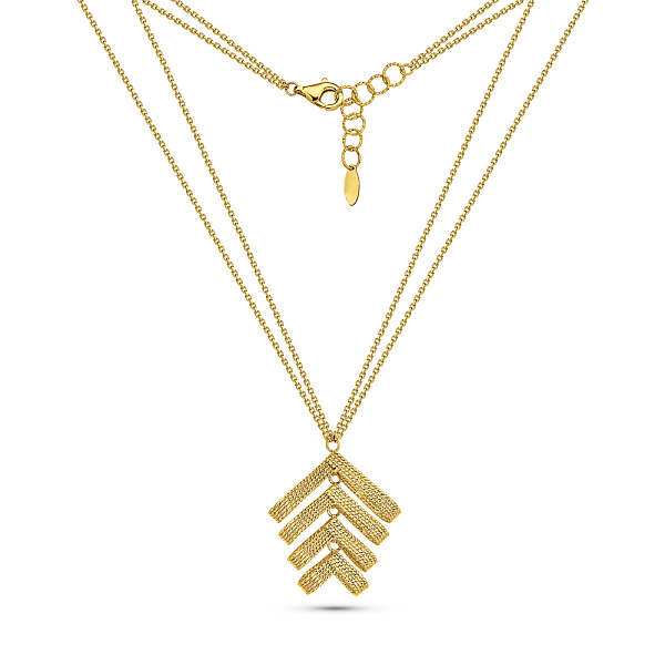 Золоте кольє Francelli (арт. 352912ж) – зображення 2