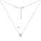 Серебряное колье с фианитами (арт. 7507/2508/8) – изображение 3