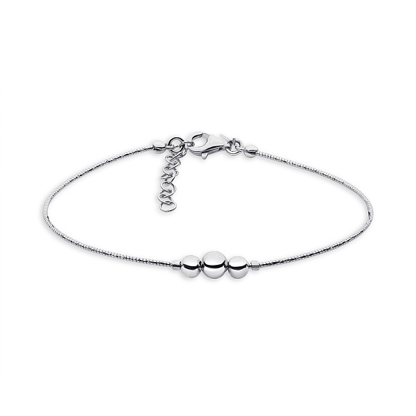 Браслет из серебра без камней (арт. 7509/3878) – изображение 1