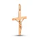 Золотий хрестик з розп'яттям (арт. 500667) – зображення 1