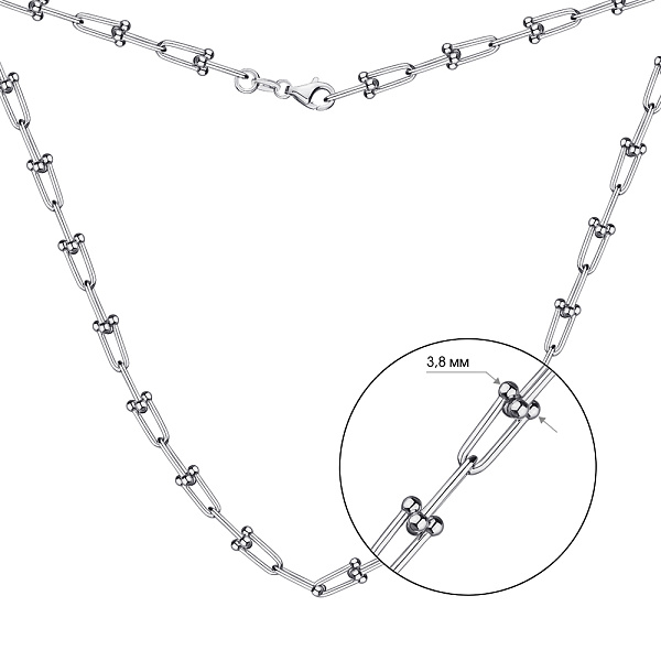 Колье из серебра Trendy Style (арт. 7507/2008) – изображение 5