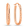 Серьги-кольца из красного золота (арт. 1091571/30) – изображение 1