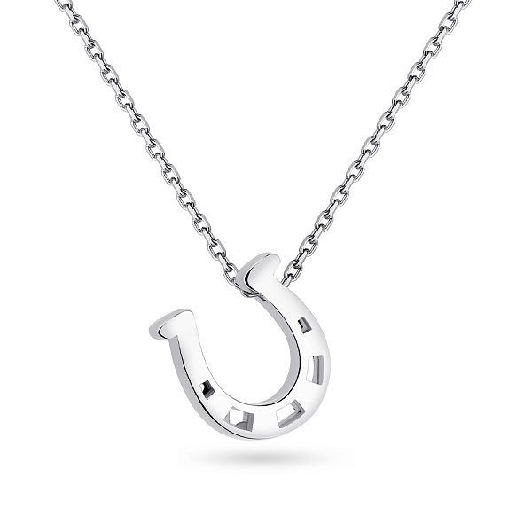 Колье "Подкова" из серебра (арт. 7507/1410) – изображение 1
