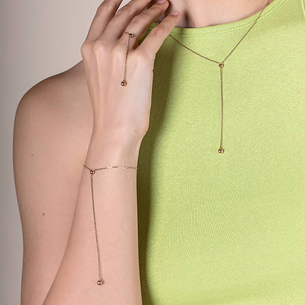 Браслет Fly из красного золота (арт. 326210) – изображение 4