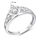Серебряное кольцо Корона с россыпью фианитов (арт. 7501/15079р) – изображение 2