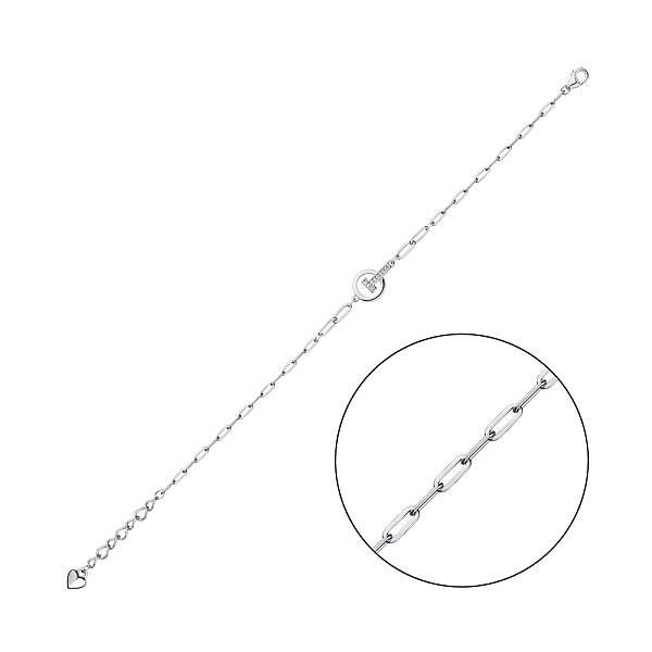 Серебряный браслет с фианитами (арт. 7509/4133) – изображение 1
