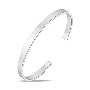 Фото Незамкнутый браслет-манжет  Trendy Style из серебра (арт. 7509/922/5)
