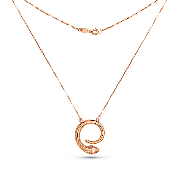 Золоте кольє Змія (арт. 352971млн) – зображення 2