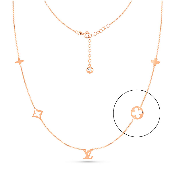 Кольє з червоного золота (арт. 351088) – зображення 1