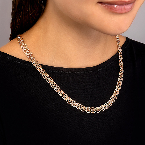 Золотое колье (арт. 350504) – изображение 2