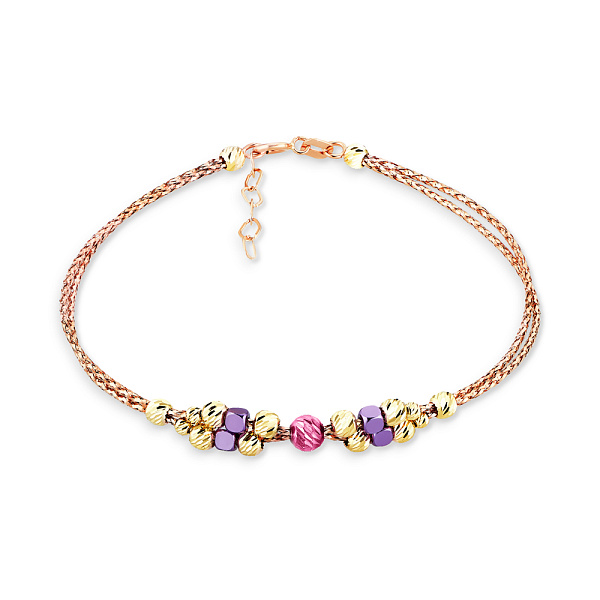 Золотой женский браслет Orbit (арт. 324159кжрф) – изображение 1