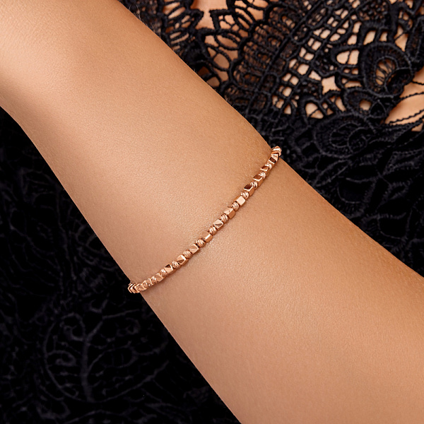 Браслет з червоного золота Francelli (арт. 340103) – зображення 2