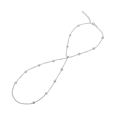 Срібний браслет на ногу (арт. 7509/4560н)