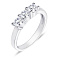 Серебряное кольцо с фианитами (арт. 7501/4161) – изображение 1