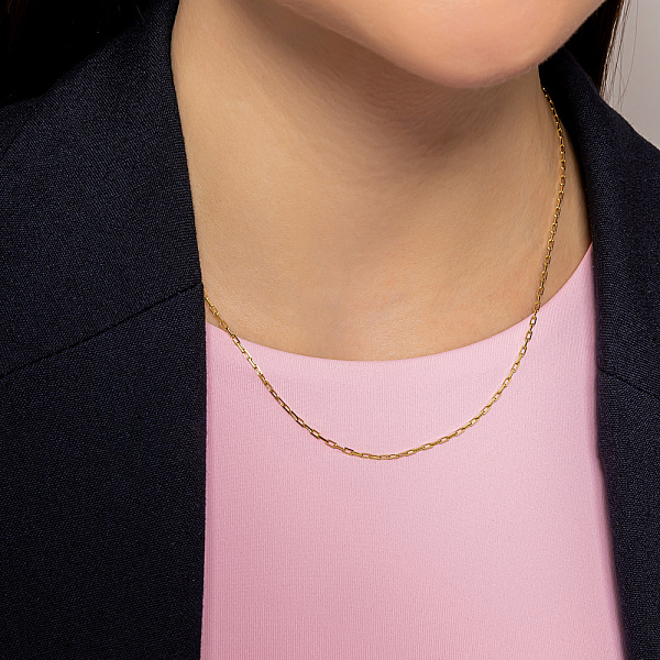 Цепочка из желтого золота плетения Якорное (арт. ц306203ж) – изображение 2