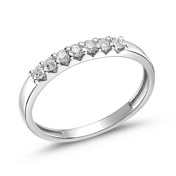 Золота каблучка з діамантами (арт. К011124020б) – зображення 1