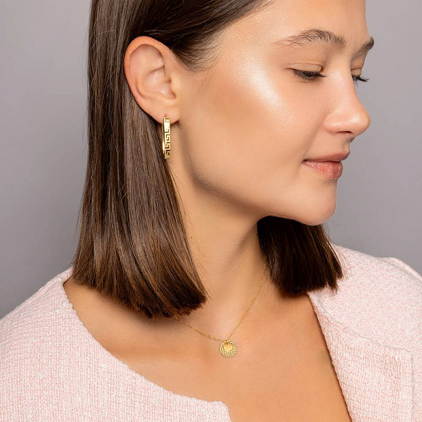 Кольє Монета з жовтого золота (арт. 352813ж) – зображення 4