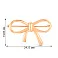 Золота брошка Бантики  (арт. 360254) – зображення 4