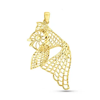 Золотой кулон Francelli Рыба (арт. 424905ж)