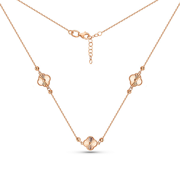 Колье из красного золота (арт. 352438/10) – изображение 2